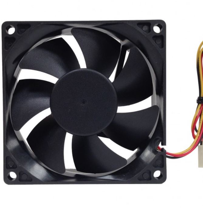 Aywun 80mm TFX Silent PSU Fan -  Fan only no Screw for Aywun SQ05 TFX PSU 2500rpm. Mini 2Pin Connector. - Image 2