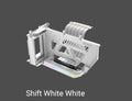 Antec RGB Adjustable Shift PCI Vertical GPU Bracket PCI-E 4.0 Riser Cable white (190mm) for 4090 & 7900 XTX Cards. E-ATX, ATX, Case. 4 PCI required - Image 1