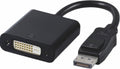 Astrotek DisplayPort DP to DVI Adapter Converter Male to Female Active Connector Cable 15cm - 20 pins to 24+1 pins EYEfinity 6xDisplays ~CBA-GC-ACTDP - Image 1