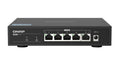 QNAP QSW-1105-5T 5 Port Gigabit Switch, Supports up to 2.5Gbe Connectivity, Plug and play - Image 1