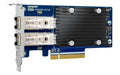 QNAP PQXG-10G2SF-X710 Dual-port SFP+ 10GbE network expansion card; low-profile form factor; PCIe Gen3 x8  3 Years Warranty - Image 1
