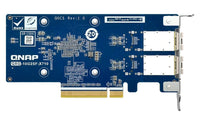 QNAP PQXG-10G2SF-X710 Dual-port SFP+ 10GbE network expansion card; low-profile form factor; PCIe Gen3 x8  3 Years Warranty - Image 3
