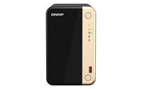 QNAP TS-264-8G 2 Bay desktop NAS 8 GB DDR4 onboard not expandable 2 x 3.5"/2.5" SATA 6Gb/s drive bays 2 x M.2 2280 PCIe Gen 3 x1 slots 2 x 2.5GbE - Image 2