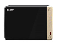 QNAP TS-664-8G 6-Bay desktop NAS, Intel® Celeron® N5095 4-core/4-thread processor, burst up to 2.9 GHz, 8 GB SODIMM DDR4 (1 x 8 GB) - Image 2