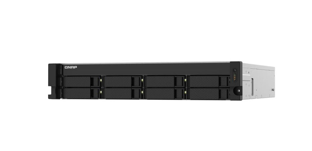 QNAP TS-832PXU-4G 2U Rackmoun 8-Bay NAS AL324 quad-core 1.7 GHz 4GB DDR4 Hot-swappable 2x2.5 Gbe 2 x10GbE SFP+ 1xPCIe Gen 2 x2 4xUSB 3.2 3 yr wty - Image 3