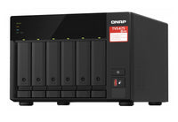 QNAP TVS-675-8G 6 Bay NAS ZhaoXin KX-U6580 8-core 2.5GHz 8G DDR4 Hot-swappable 2xM.2 2280 PCIe Gen 3 x1 2 x2.5GbE WOL 2xPCle Gen 2xUSB3.2 3yr wty - Image 3