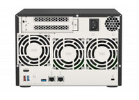 QNAP TVS-675-8G 6 Bay NAS ZhaoXin KX-U6580 8-core 2.5GHz 8G DDR4 Hot-swappable 2xM.2 2280 PCIe Gen 3 x1 2 x2.5GbE WOL 2xPCle Gen 2xUSB3.2 3yr wty - Image 4