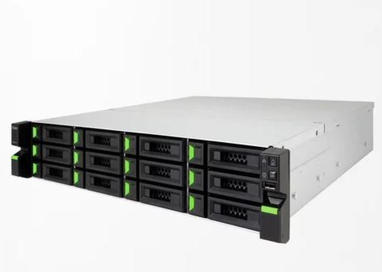 QSAN XCubeNAS XN2212-2C Rackmount 2U12 bay, Intel Xeon 2-Core CPU, 8GB DDR4 RAM, 2 x M.2 slots, 4 x 2.5GbE, redundant power supply, 3-Year Warranty - Image 3