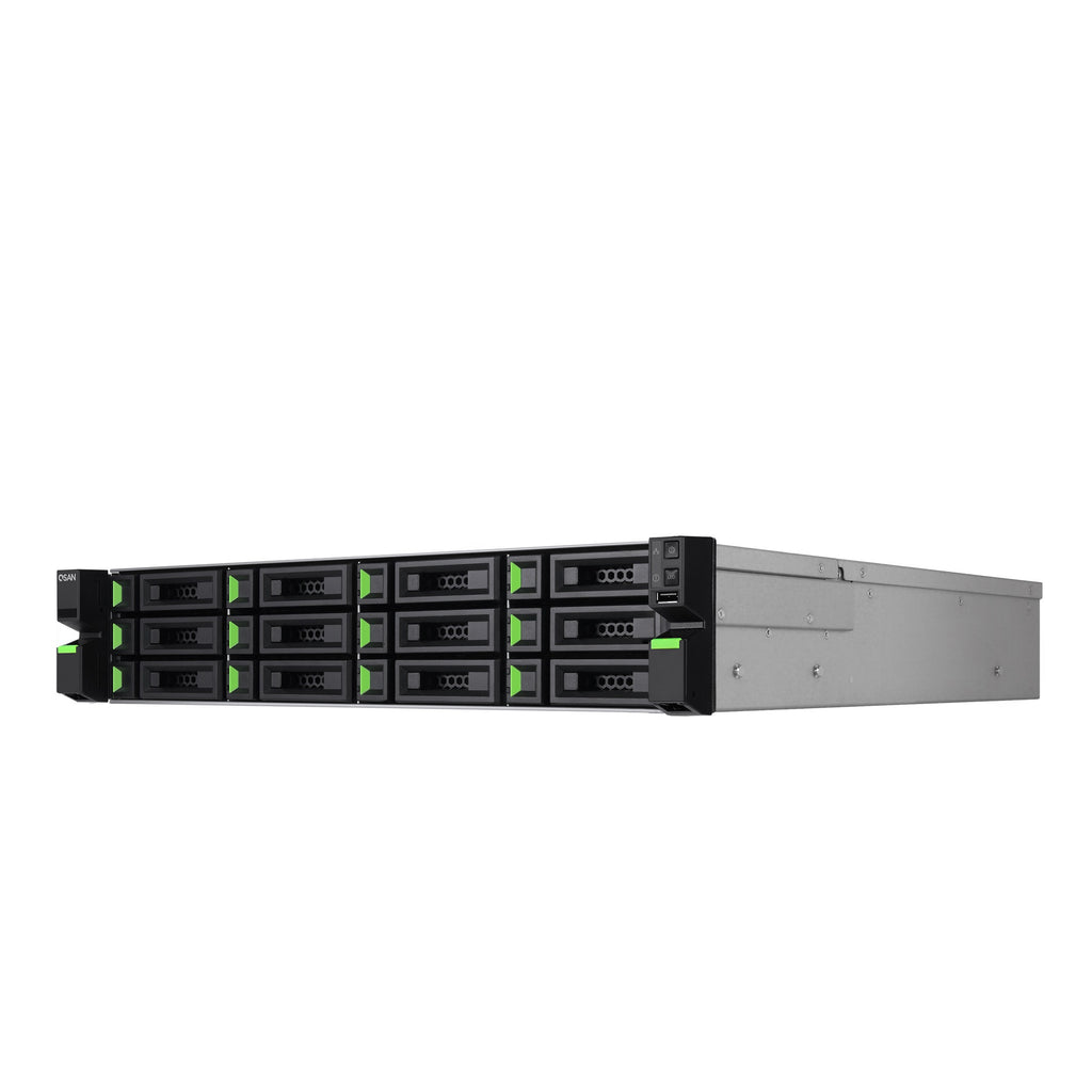 QSAN XCubeNAS XN2216-8C Rackmount 2U12 + 4 bay, Intel Xeon 8-Core CPU, 8GB DDR4 RAM, 2 x M.2 slots, 4 x 10GbE SFP+ & 4 x 2.5GbE, 5-Year Warranty - Image 2