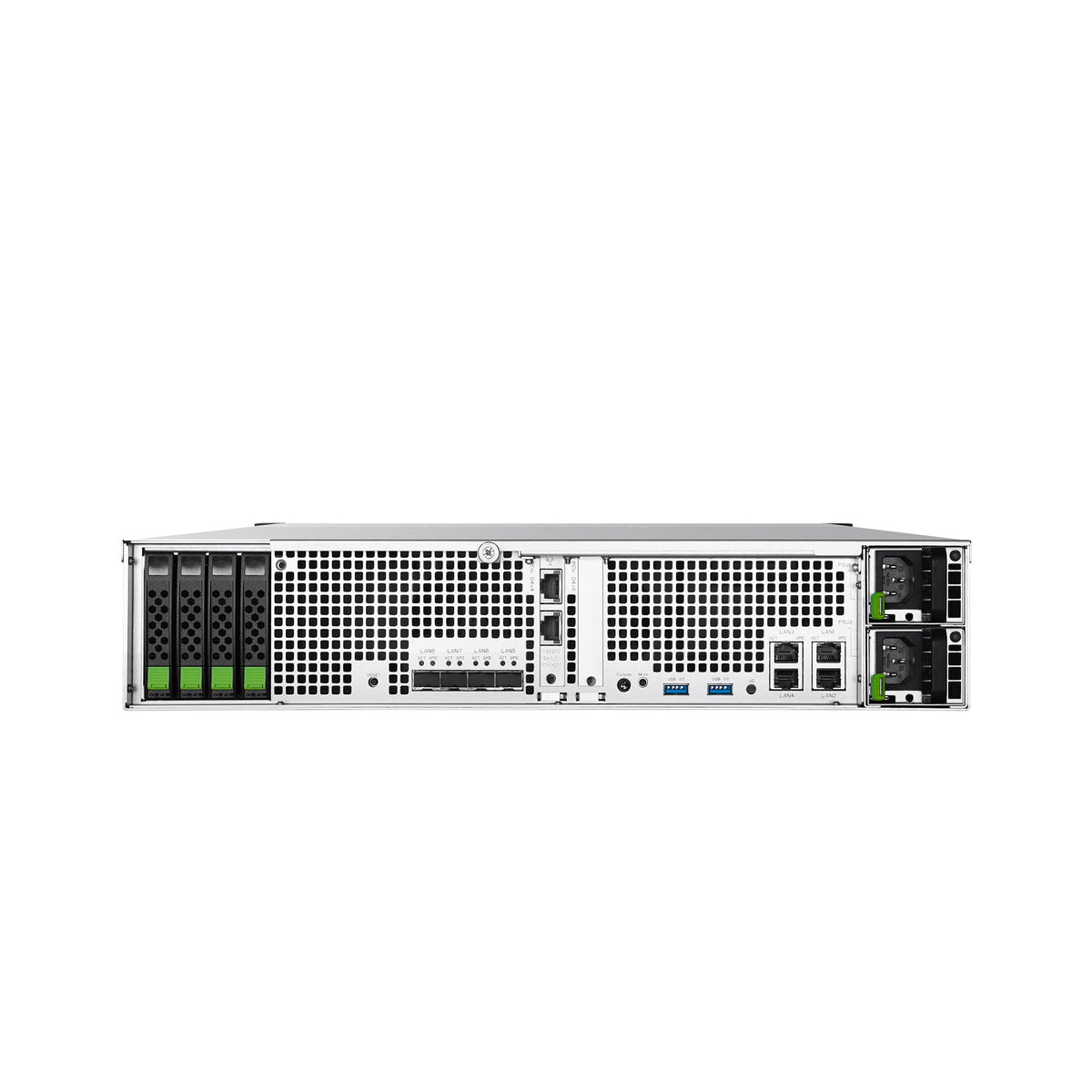 QSAN XCubeNAS XN2216-8C Rackmount 2U12 + 4 bay, Intel Xeon 8-Core CPU, 8GB DDR4 RAM, 2 x M.2 slots, 4 x 10GbE SFP+ & 4 x 2.5GbE, 5-Year Warranty - Image 3