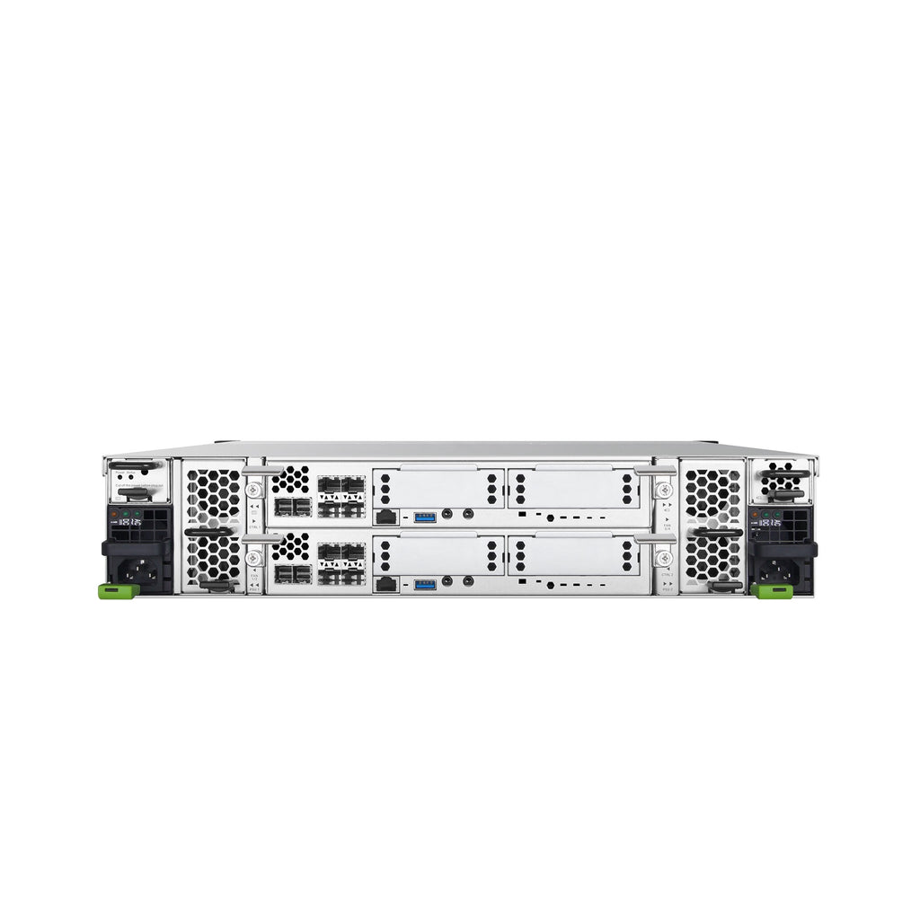 QSAN XCubeNXT XN5112D NXT, Dual Controller, Intel 4-core Xeon, DDR4 16GB, 10GbE SFP+*8, 2U12, GBIC*4, Rail kit, 5-Year Warranty - Image 3