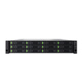 QSAN XCubeNXT XN5112D NXT, Dual Controller, Intel 4-core Xeon, DDR4 16GB, 10GbE SFP+*8, 2U12, GBIC*4, Rail kit, 5-Year Warranty - Image 1