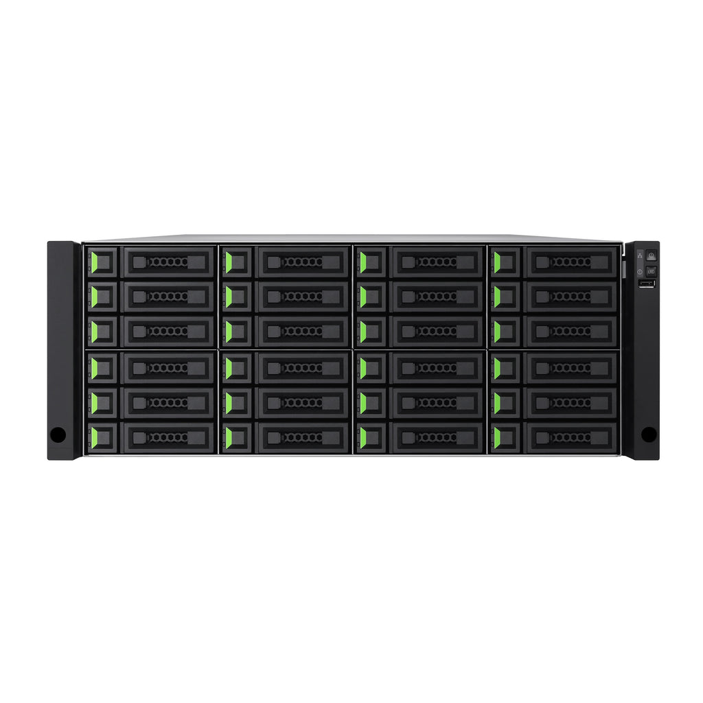 QSAN XCubeSAN XS5324D_8C 4U24, Dual-Controller SAN System, Max 512GB RAM, 8-ported 10GbE SFP+ iSCSI with optical transceivers x 4, 3-Year Warranty - Image 5