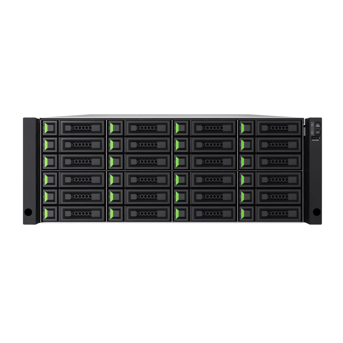 QSAN XCubeSAN XS5324D_8C 4U24, Dual-Controller SAN System, Max 512GB RAM, 8-ported 10GbE SFP+ iSCSI with optical transceivers x 4, 3-Year Warranty - Image 5