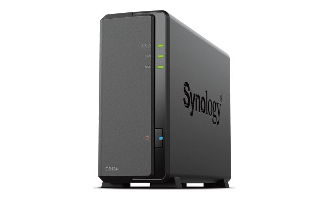 Synology DiskStation DS124 1-Bay 3.5" Diskless 1xGbE NAS (Tower) , Realtek RTD1619B 64-bit 4-core 1.7 GHz  1 GB DDR4 non-ECC  2-year hardware warranty - Image 2
