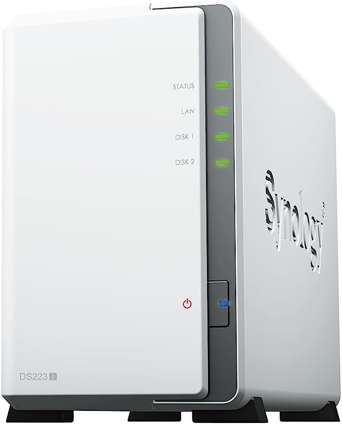 Synology DiskStation DS223J 2-Bay 3.5" SATA HDD/ 2.5" SATA SSD/  4-core 1.7 GHz  / 1 GB DDR4 non-ECC / 2-year hardware warranty - Image 3