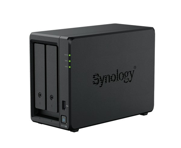Synology DiskStation DS725+ 2-Bay 3.5" Diskless 1x 1GbE + 1x 2.5GbE, NAS (Scalable), AMD Ryzen R1600 dual core, 4GB RAM, 1xUSB3