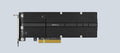 Synology M2D20 Accelerate random I/O performance with the dual M.2 2280/22110 NVMe SSD slots - Image 1