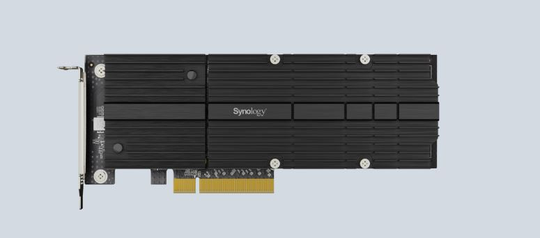 Synology M2D20 Accelerate random I/O performance with the dual M.2 2280/22110 NVMe SSD slots - Image 1