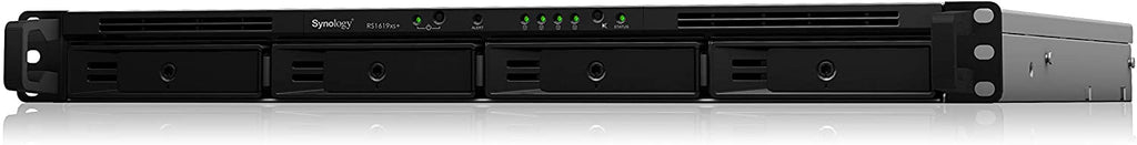 Synology RackStation RS1619xs+ 4-Bay 3.5" Diskless 4xGbE (1U Rack),Intel Xeon D-1527 quad core,2.2GHz,8GB DDR4 ,2xUSB3,0 Expansion port x 1 5 Yr SRS - Image 1