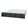 Synology RackStation 12-bay RS2423+  155K/79K random read/write IOPS -3,500/1,700 MB/s sequential read/write 3-year hardware warranty - Image 1