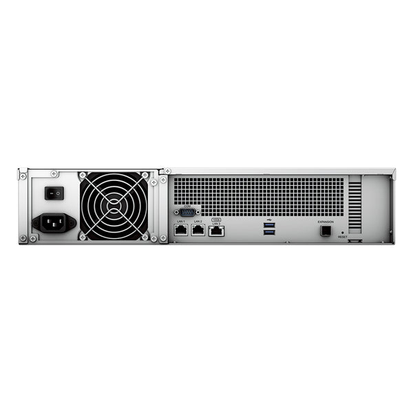 Synology RackStation 12-bay RS2423+  155K/79K random read/write IOPS -3,500/1,700 MB/s sequential read/write 3-year hardware warranty