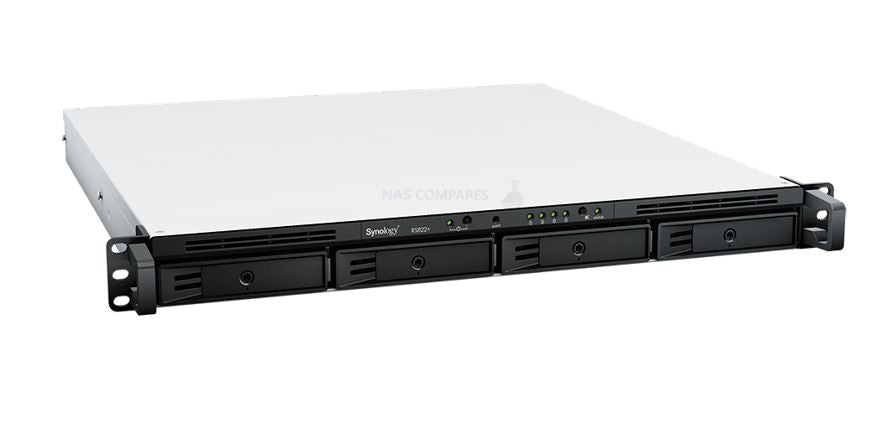 Synology RackStation RS822RP+ 4-Bay 1U AMD Ryzen V1500B 2GB DDR4 2xSlots Hot Swappable 4x1GbE 2xUSB3.2 WOL WOW Power redundant 3yr WTY - Image 2