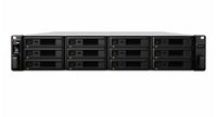 Synology Expansion Unit RX1217RP 12-Bay 3.5" Diskless NAS (2U Rack) (SMB/ENT) for Scalable NAS Models RS3617 with redundant power supplies - Image 2