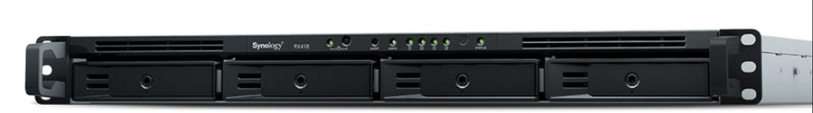 Synology Expansion Unit RX418 4-Bay 3.5" Diskless NAS (1U Rack) for Scalable Models (SMB)