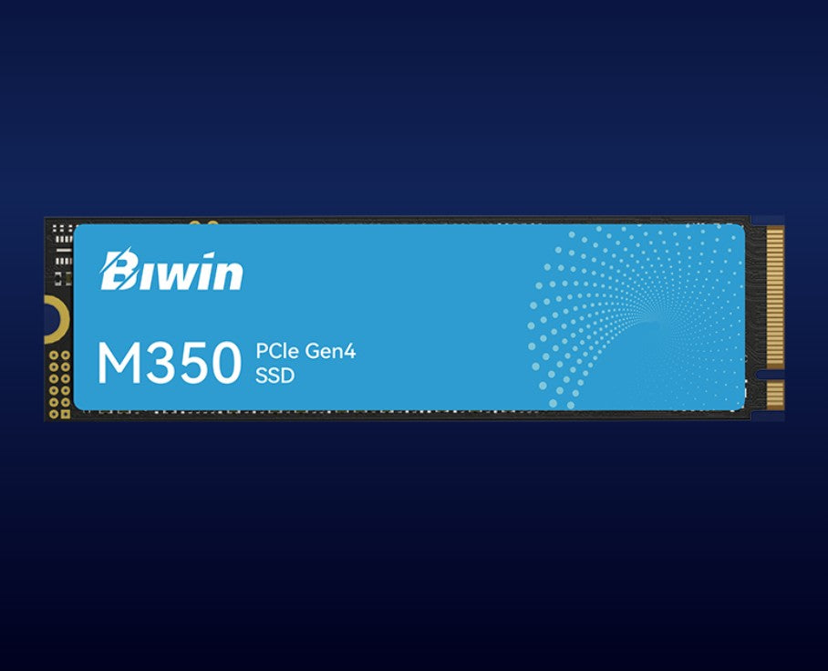 BIWIN M350-500G SSD M.2 NVMe PCIe4.0 Read speed 6000 MB/s Write speed 5000 MB/s BM350NN500G-RGX -5 Year Warranty - Image 1