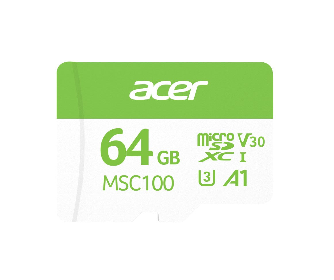 Acer MSC100-64GB microSD Express Read & Write Speed up to 100 MB/s & 30MB/s BL.9BWWA.336 - Image 3
