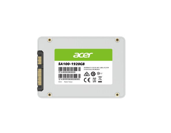 ACER SA100-1920GB SSD 2.5 SATA  lll Writing Speed 449MB/s Reading Speed 549MB/s BL.9BWWA.102 - 3 Year Warranty