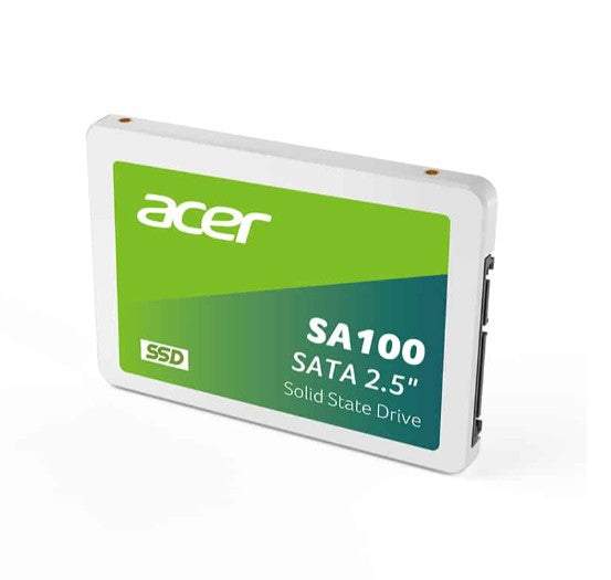 ACER SA100-480GB SSD 2.5 SATA Writing Speed 493 MB/s Reading Speed 560 MB/s BL.9BWWA.103 - 3 Year Warranty - Image 1