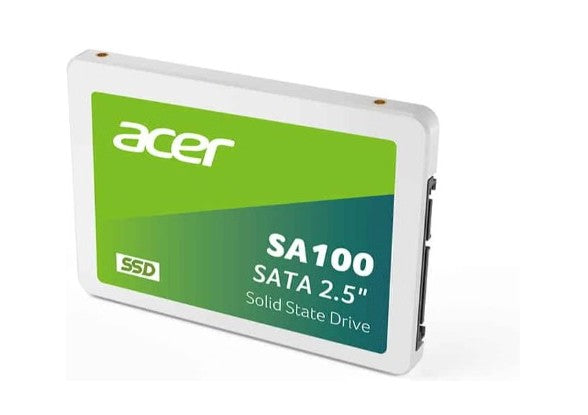 ACER SA100-960GB SSD 2.5 SATA  lll Writing Speed 493 MB/s Reading Speed 560 MB/s BL.9BWWA.104 - 3 Year Warranty - Image 1