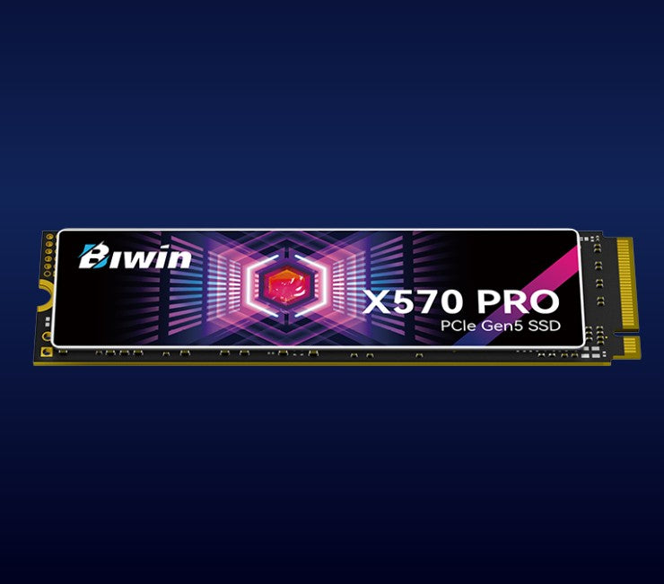 BIWIN Black Opal X570-8TB PRO SSD M.2 NVMe PCIe Gen5*4 Reading speed 14000 MB/s Writing speed 13000 MB/s BX570DN08TB-RGX - 5 Year Warranty - Image 3