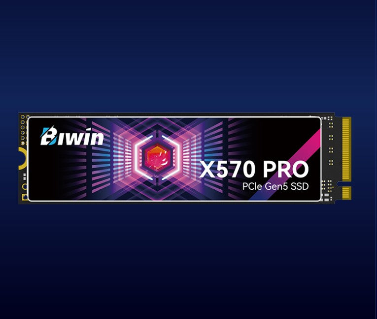 BIWIN Black Opal X570-8TB PRO SSD M.2 NVMe PCIe Gen5*4 Reading speed 14000 MB/s Writing speed 13000 MB/s BX570DN08TB-RGX - 5 Year Warranty - Image 1