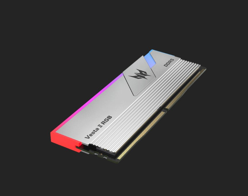 PREDATOR VESTAII DDR5 RGB 6000 MHz 32GB (16GB*2) 1R*8 PC5 6000 CL36-45-45-96  Supports XMP 3.0 & EXPO Silver BL.9BWWR.653 - Image 2