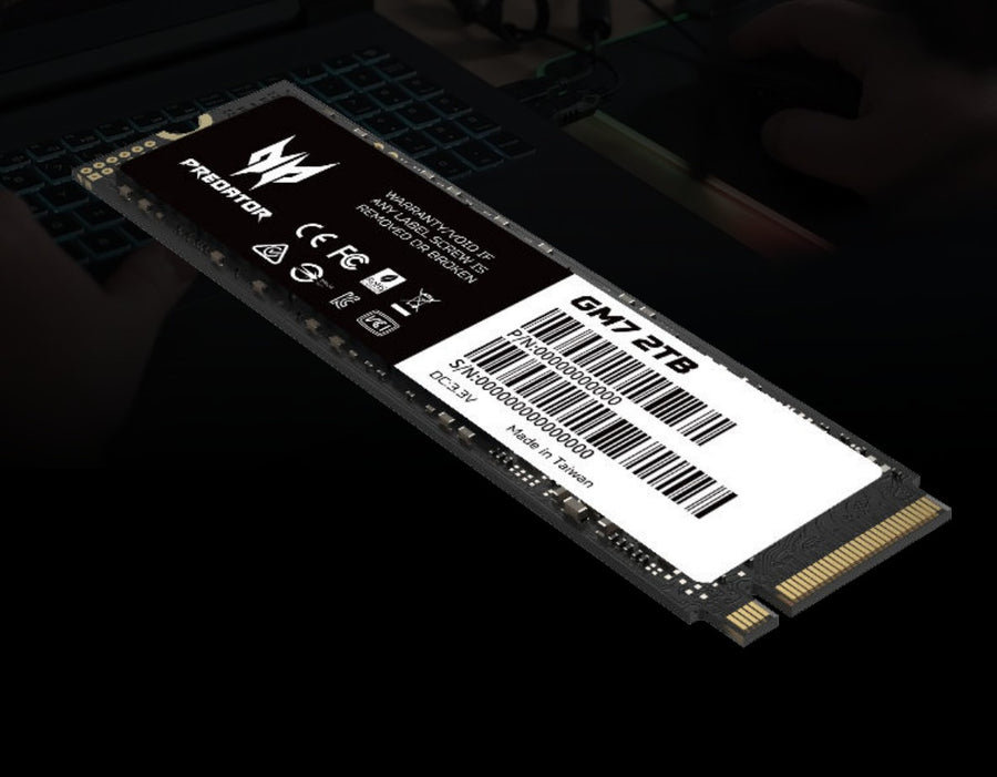 Predator GM7-2TB SSD M.2 NVMe PCIe Gen 4*4 Reading speed 7200 MB/s Writing speed 6300 MB/s BL.9BWWR.119- 5 Year Warranty