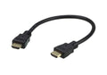 Aten 0.3m 4K HDMI High Speed Ethernet cable, supports up to 4096 x 2160 @ 60Hz, High quality tinned copper wire with Gold-plated connectors - Image 1