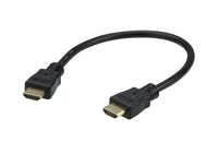 Aten 0.3m 4K HDMI High Speed Ethernet cable, supports up to 4096 x 2160 @ 60Hz, High quality tinned copper wire with Gold-plated connectors - Image 2