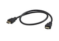 Aten 0.6m 4K HDMI High Speed Ethernet cable, supports up to 4096 x 2160 @ 60Hz, High quality tinned copper wire with Gold-plated connectors - Image 1