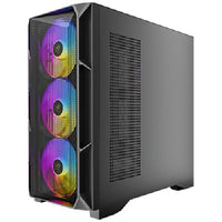 Antec AX1000 ARGB E-ATX ATX Micro-ATX ITX LED Control button USB3.0 x2 Type-C 3.2 Gen2 x1 Tempered Glass Side Panel Mid-Tower Gaming Case - Image 3