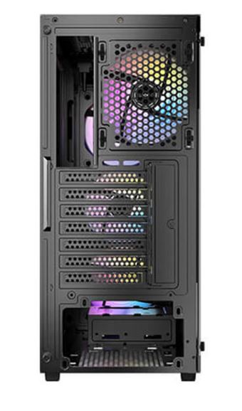 Antec AX61 Elite ATX, 4x ARGB 120mm Fans included, Up to 8x 120mm. 360mm Radiator Front & 240mm Top, 32CM GPU & 16CM CPU, High Airflow Gaming Case - Image 3