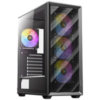 Antec AX85 ARGB ATX,mATX, 4x ARGB, 360mm Radiator Front, GPU 340mm.  Mid-Tower Gaming Case - Image 1