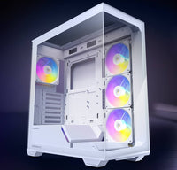 Antec C3 ARGB White ATX, 270 Degrees View, 4x ARGB PWM Fans control, USB-C, 36CM top, 24cm Front. Cable Management, GPU 41.5 CM. Ultra Gaming Case - Image 5