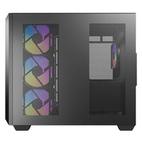 Antec C5 ARGB ATX, mATX Seamless Edge to Edge, Black, 270 degrees, 7x ARGB + PWM Controller, 5090 Back Connect, USB-C, Dual Chamber Gaming Case - Image 3