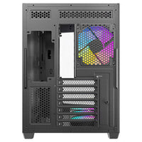 Antec C5 ARGB ATX, mATX Seamless Edge to Edge, Black, 270 degrees, 7x ARGB + PWM Controller, 5090 Back Connect, USB-C, Dual Chamber Gaming Case - Image 4