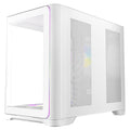 Antec C5 Curve ARGB ATX mATX, Dual Chamber, 4x Perfromance PWM ARGB fans, 4mm TG, USB Type-C 3.2 Gen 2 x 1, Mid Tower White Case - Image 1