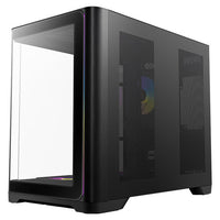 Antec C5 Curve ARGB ATX mATX, Dual Chamber, 4x Perfromance PWM ARGB fans, 4mm TG, USB Type-C 3.2 Gen 2 x 1, Mid Tower Black Case - Image 1
