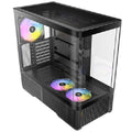 Antec C6 Curve ARGB, Mid Tower ATX case, tempered glass, 3 ARGB PWM fans, USB-C 10Gbps, GPU ≤450mm, CPU ≤180mm, 360mm radiator support - Image 1